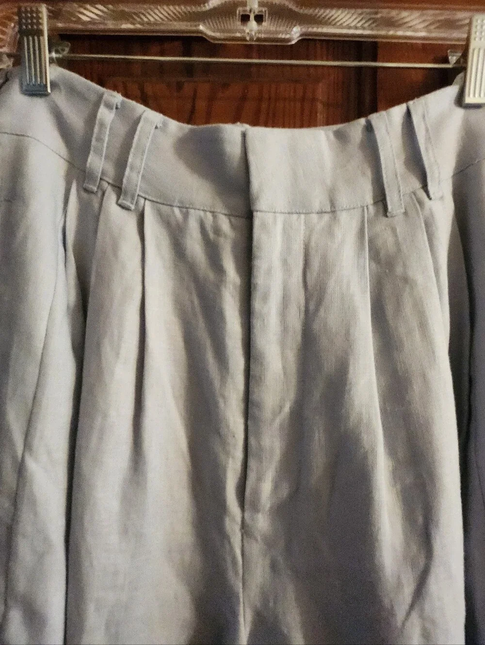 Posse Parker Light Blue Linen Pant And Vest Set